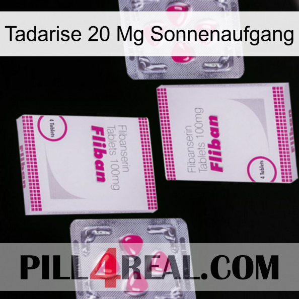 Tadarise 20 Mg Sunrise 33